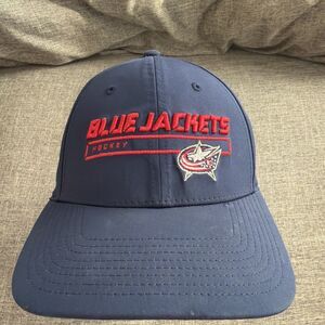 Fanatics Columbus Blue Jackets NHL Center Ice Adjustable Slouch Hat Cap